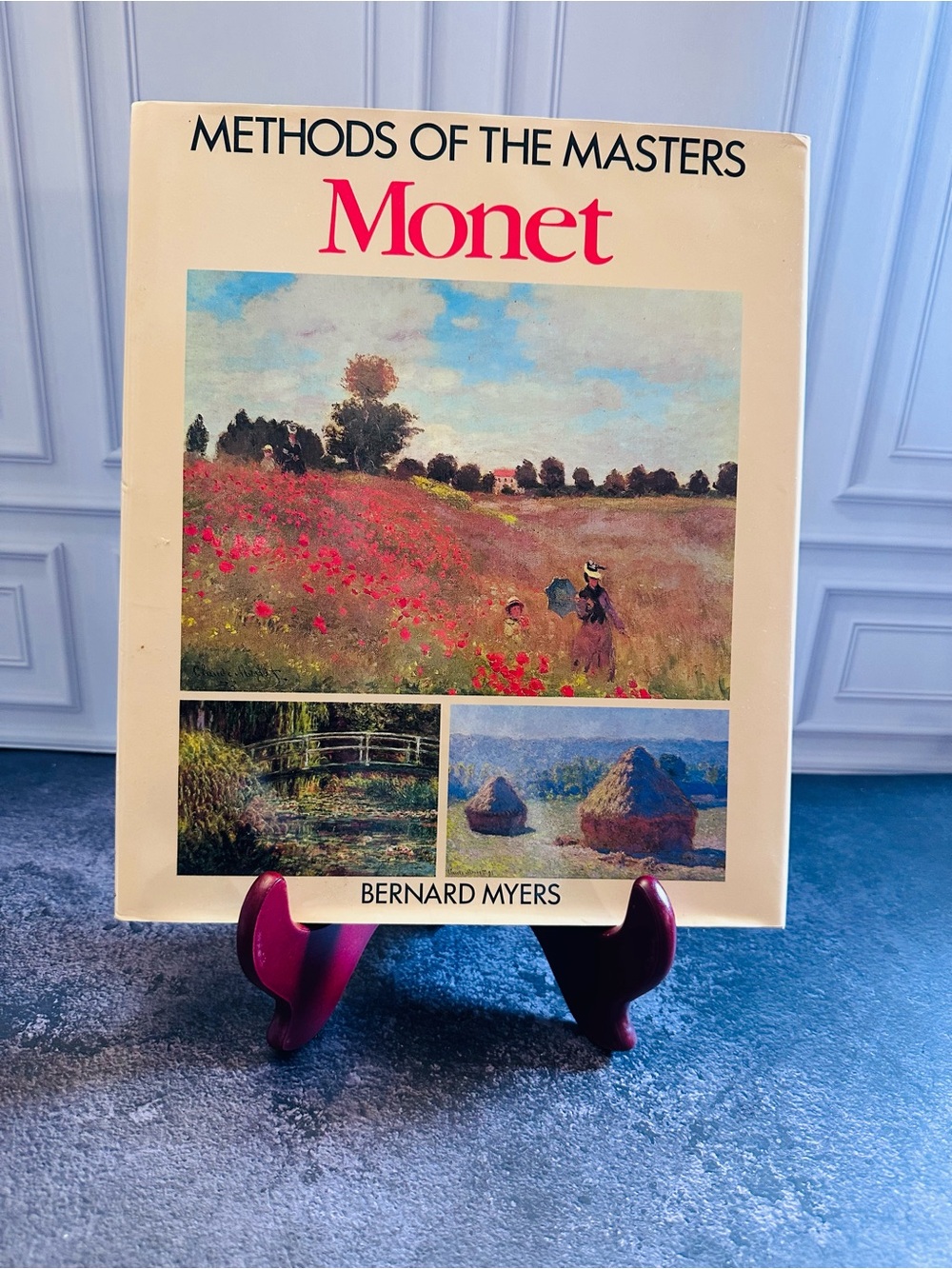 1990 FIRST EDITION • MONET — Methods of the Masters • Vintage Art Hardcover